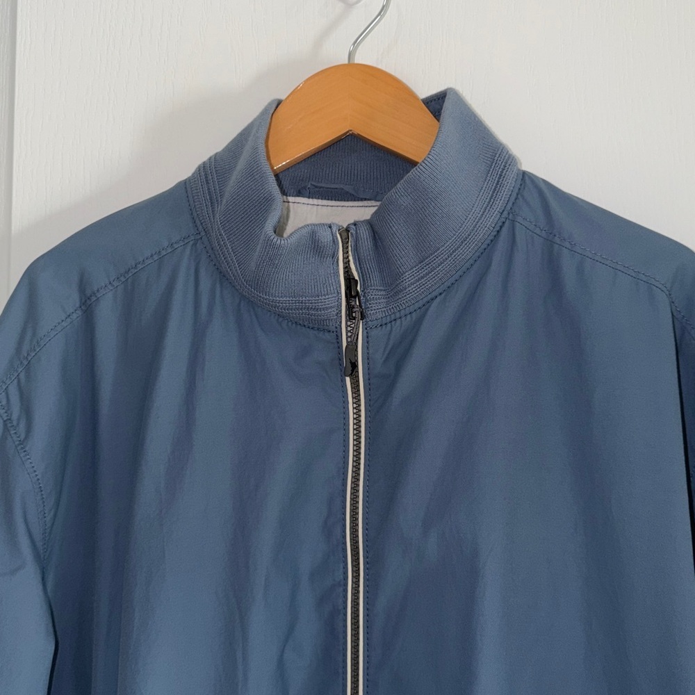 Tommy Bahama Catalina Cruiser Zip Up Jacket Mens x-Large blue  Lined - Picture 3 of 9